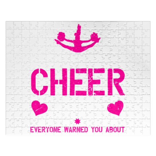 Crazy Cheer Mom Cheerleading Mommy Mother's Day Jigsaw Puzzles