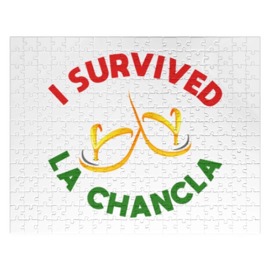 I survived La Chancla Jigsaw Puzzles