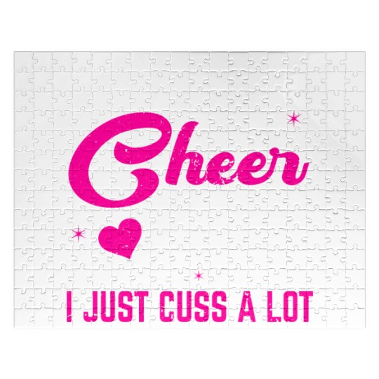 A Good Cheer Mom Cheerleading Mommy Mother's Day Jigsaw Puzzles
