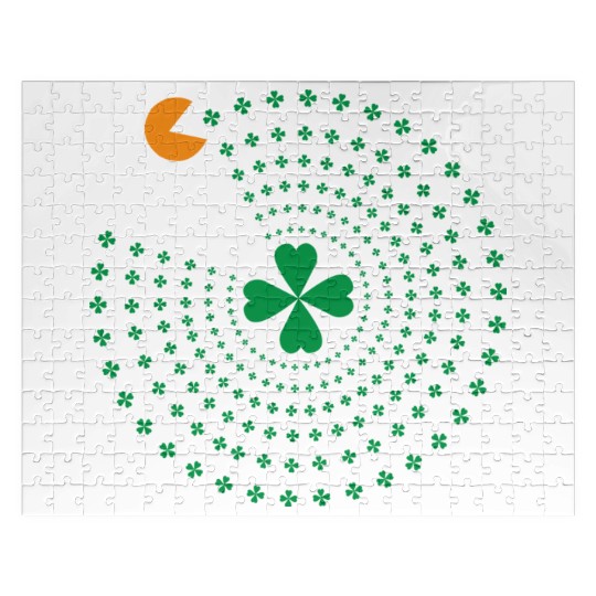 St Patrick Pacman Jigsaw Puzzles