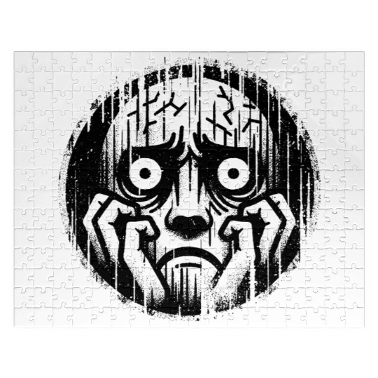 Anxiety Portrait Jigsaw Puzzles