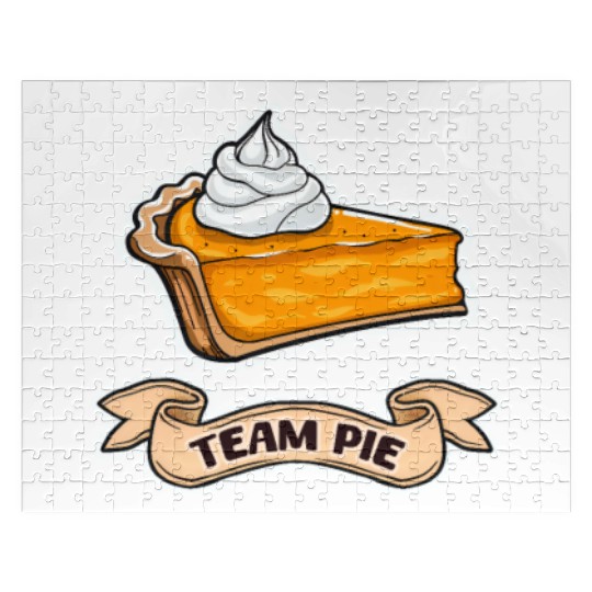 Pumpkin Pie Team Pie Jigsaw Puzzles