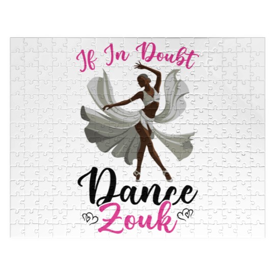 Zouk Dance Festival Design for Zouk Dancer Jigsaw Puzzles