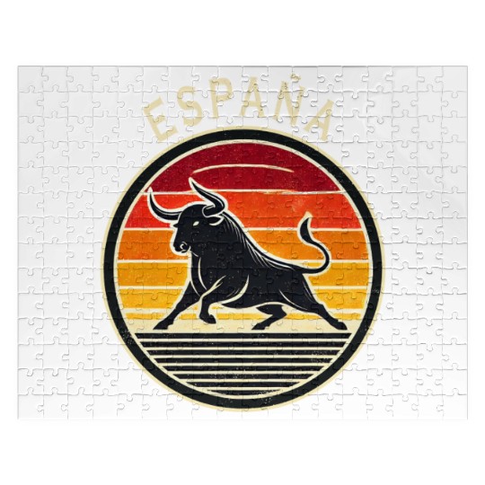 Spain Taurus Design Jigsaw Puzzles