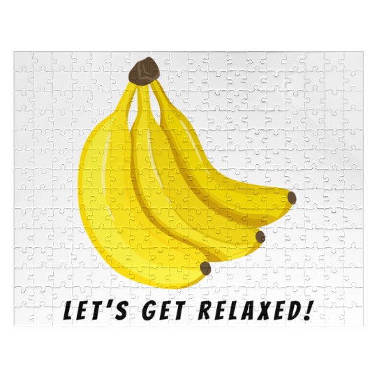 Let's get Relaxed by Banana Jigsaw Puzzles
