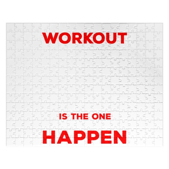 Cross Cardio Training Sports Equipment Workout Jigsaw Puzzles