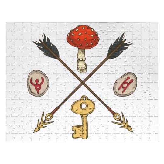 paganisem witchcraft Jigsaw Puzzles
