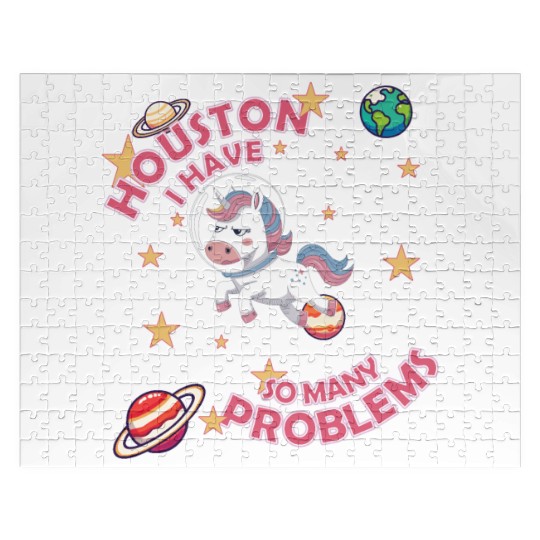 Houston I Have So Many Problem Jigsaw Puzzles