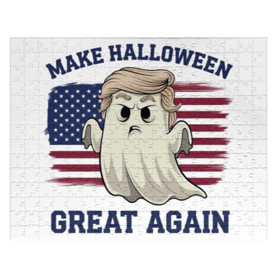 Make Halloween trump great again Jigsaw Puzzles