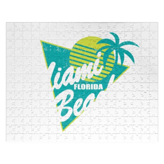 Miami Florida Beach Jigsaw Puzzles