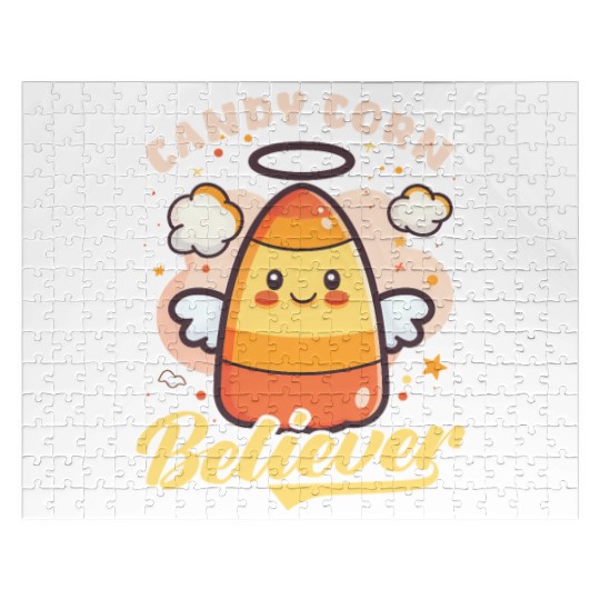 Candy Corn Candy Corn Believer Jigsaw Puzzles