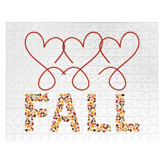 Fall Vibes Designs Jigsaw Puzzles