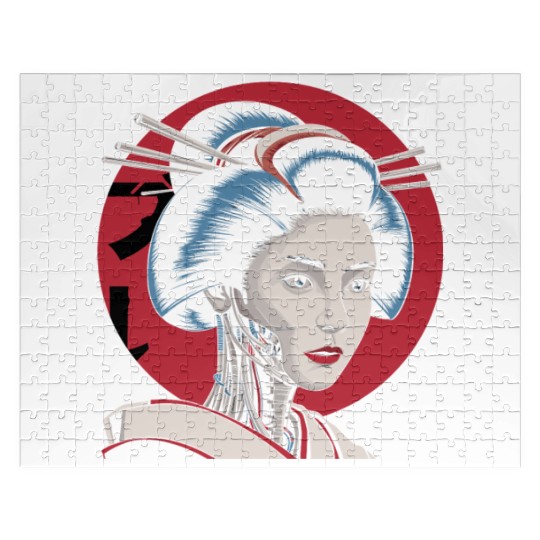 Cyberpunk Vaporwave Japanese Neon Street Art Jigsaw Puzzles