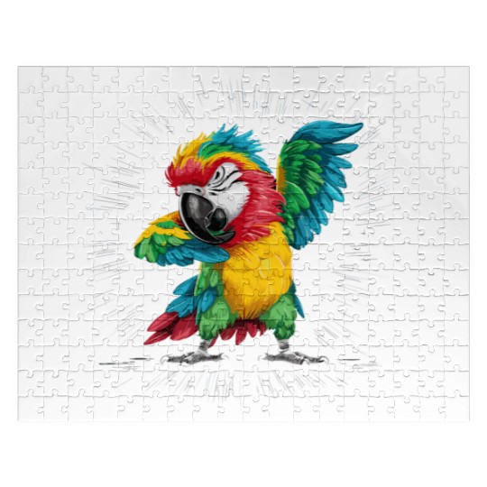 Macaw Parrot for a Bird Lover Animal Lover Jigsaw Puzzles