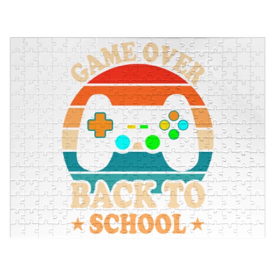 Game over Back to School Jigsaw Puzzles