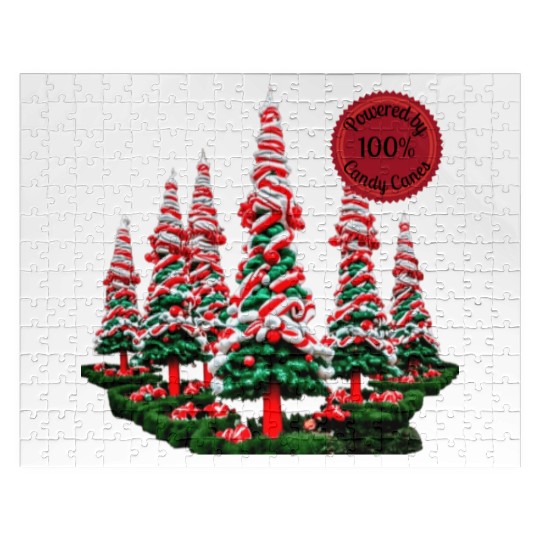 Powered by Candy Canes Jigsaw Puzzles