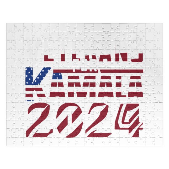 Veterans for Kamala 2024 Patriotic Jigsaw Puzzles