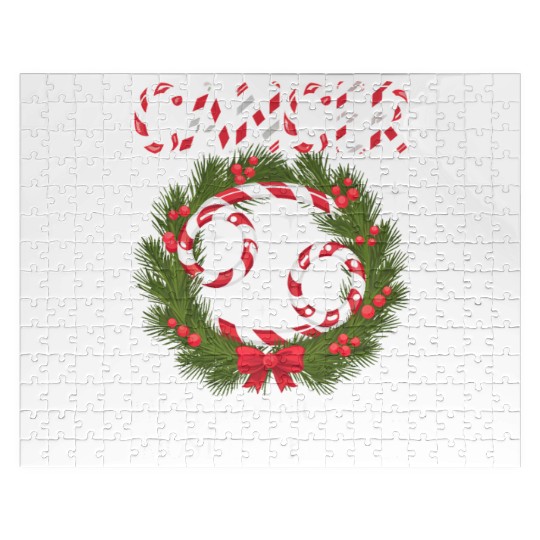 Cancer Zodiac Christmas: Nice List Jigsaw Puzzles