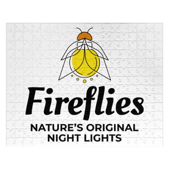 Fireflies Firefly Lightning Bug Insect Collector Jigsaw Puzzles