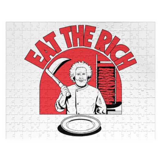 Eat The Rich Doner Döner Kebab Jigsaw Puzzles