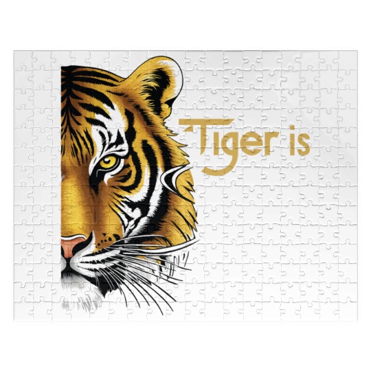 Graphics "Tiger" design best for tiger lover Jigsaw Puzzles
