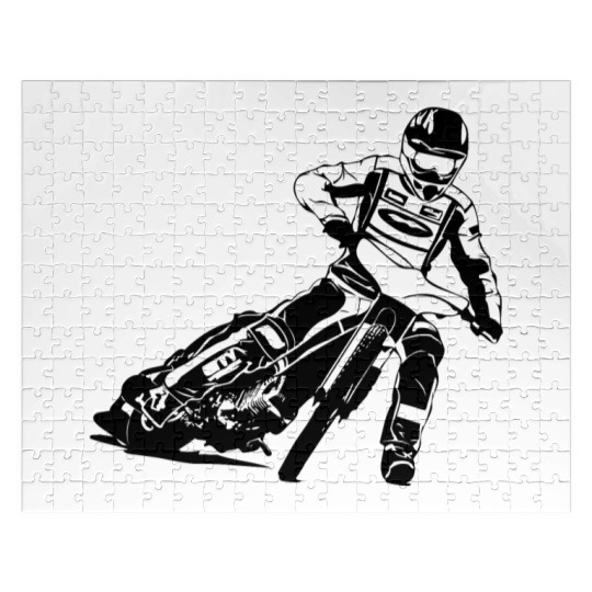 Motorcycle Speedway RacingSpeedway 501 Jigsaw Puzzles