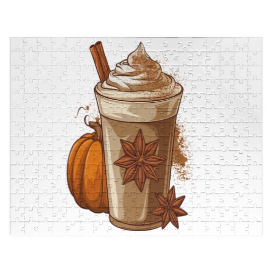 Pumpkin spice latte Jigsaw Puzzles