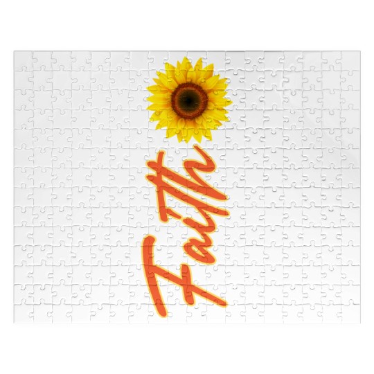 Sunflower Faith Jigsaw Puzzles