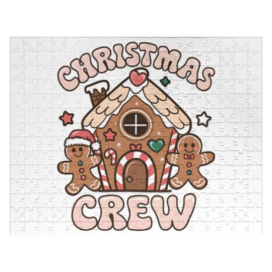 Christmas Crew Gingerbread Jigsaw Puzzles