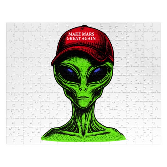 Make Mars Great Again Jigsaw Puzzles