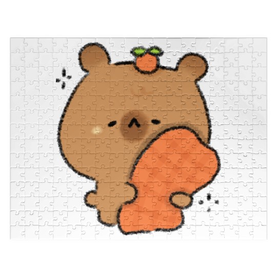 Sleepy Capybara Jigsaw Puzzles