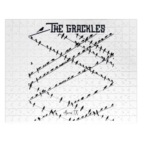 The Grackles : Austin, Texas Jigsaw Puzzles