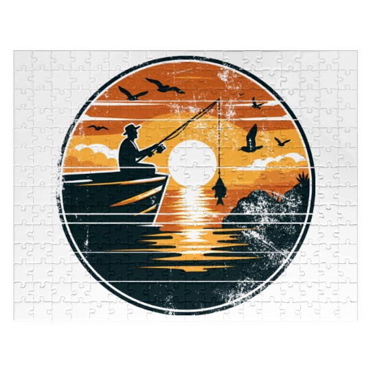 Angler Fishing Fish Jigsaw Puzzles