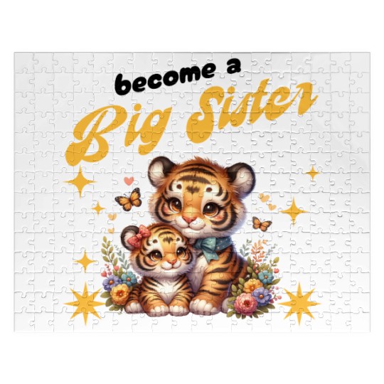 Soon I Will Be A Big Sister Sweet Tigers Jigsaw Puzzles
