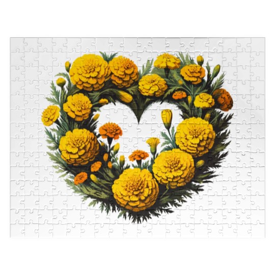 Marigold Flowers Jigsaw Puzzles