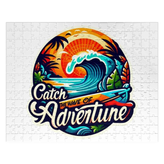 Wanderlust Waves Jigsaw Puzzles