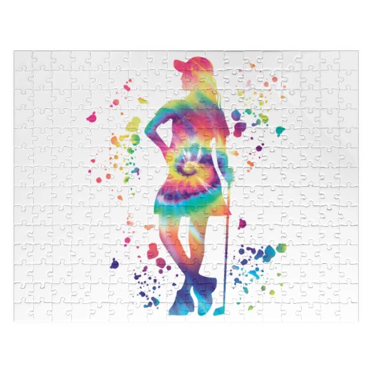 Golfer Colorsplash Kids Miniature Golf Jigsaw Puzzles