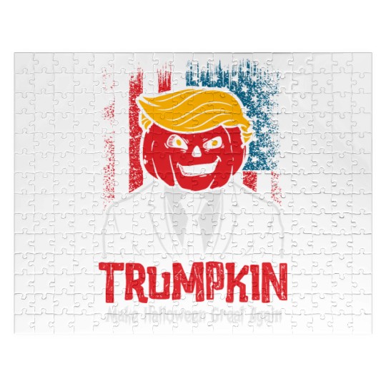 Trumpkin Make Halloween Great Again Jigsaw Puzzles