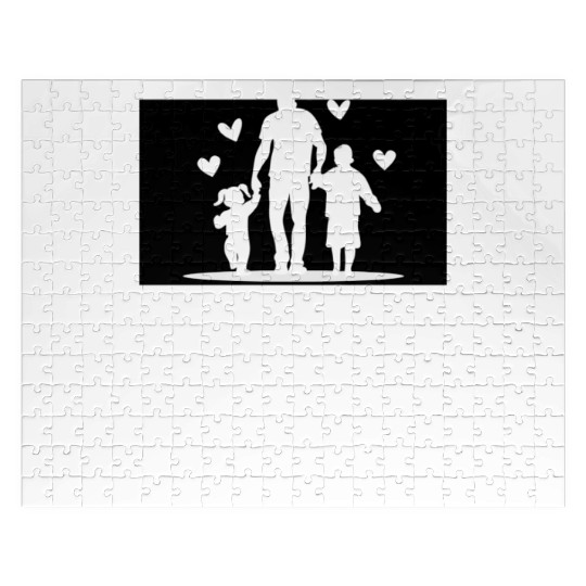 "I Love Dad - Perfect Father's Day Gift Jigsaw Puzzles"