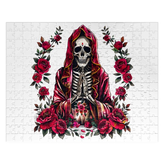 la Santa Muerte Saint Death Jigsaw Puzzles