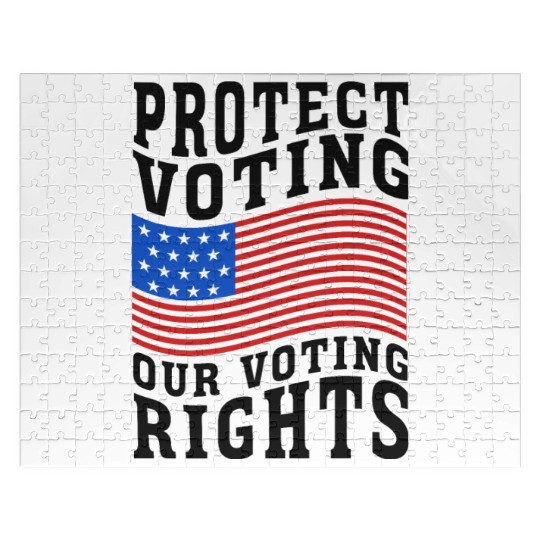 Protect Voting, Our Voting Rights - Election Jigsaw Puzzles