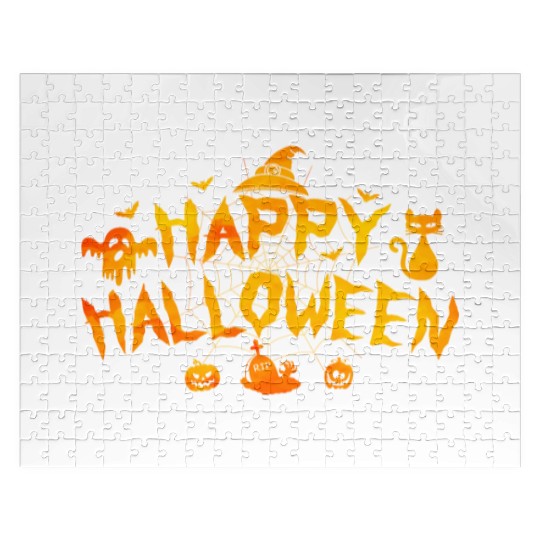 Trick Or Treat Happy Halloween Jigsaw Puzzles Scary Costume