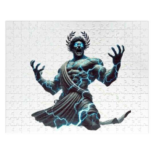 Ancient Greek gods & lightning Jigsaw Puzzles