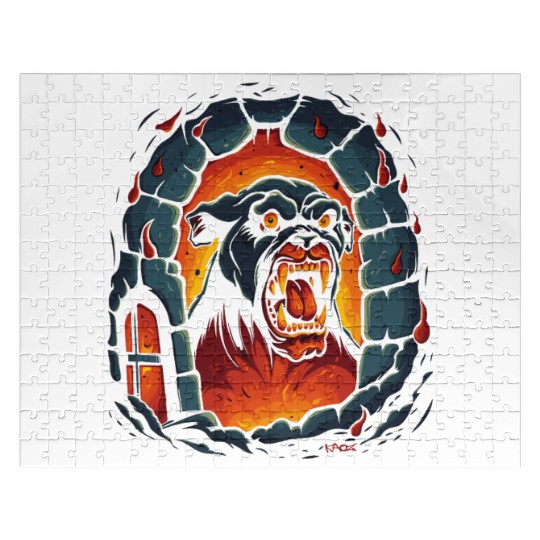 Hellhound: Dog of the Hell Dungeon Jigsaw Puzzles
