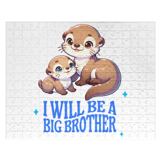 I'm Going To Be A Big Brother Sweet Otter, Brother Jigsaw Puzzles