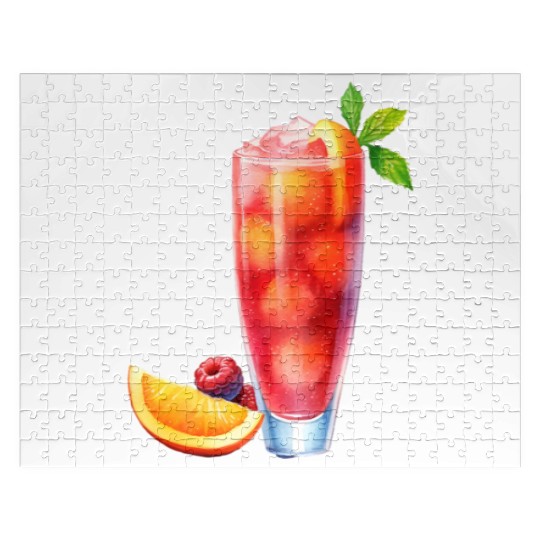 Berry Citrus Cocktail Jigsaw Puzzles