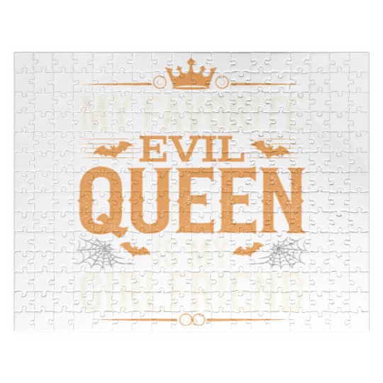 My Favorite Evil Queen Is My Girlfriend Jigsaw Puzzles