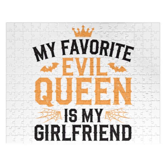 My Favorite Evil Queen Is My Girlfriend Jigsaw Puzzles