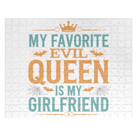 My Favorite Evil Queen Is My Girlfriend Jigsaw Puzzles