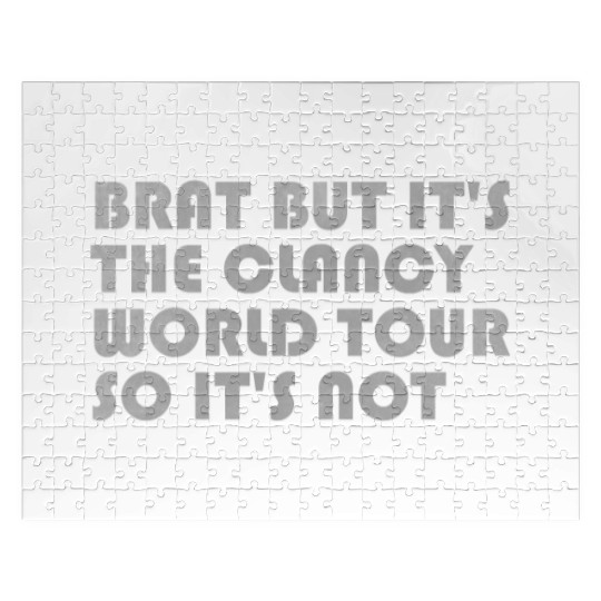 Brat But It s The Clancy World Tour So It s Not Jigsaw Puzzles